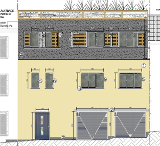 WSP-Delacroix - plan façade